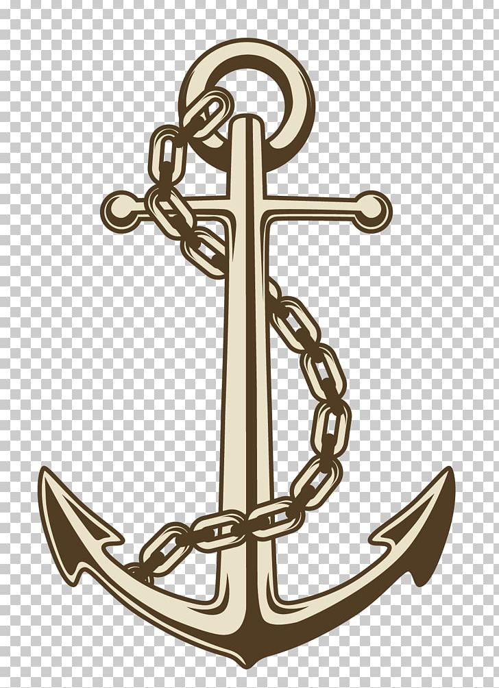 anchor with chain clipart