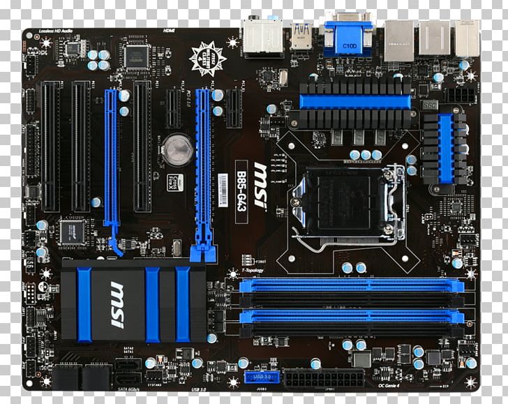 Intel LGA 1150 Motherboard MSI ATX PNG, Clipart, Atx, Computer, Computer Hardware, Electronic Device, Electronics Free PNG Download