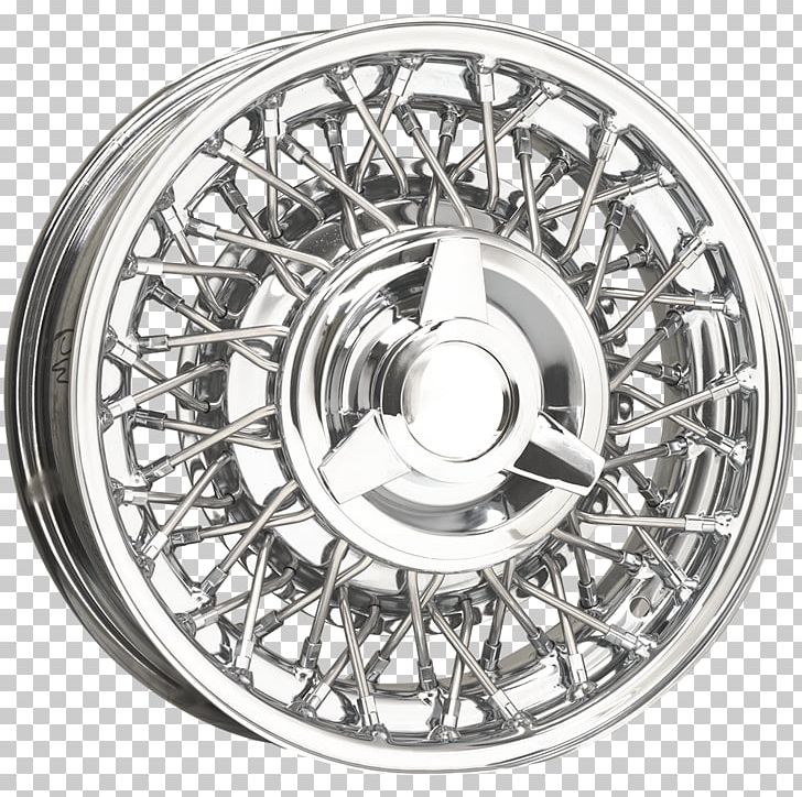Alloy Wheel Edsel Car Hubcap Spoke PNG, Clipart, Alloy Wheel, Automotive Wheel System, Auto Part, Bicycle Wheel, Black And White Free PNG Download