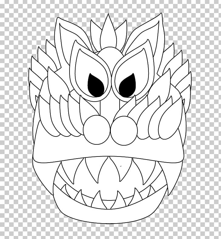 Chinese New Year Paper Lantern Coloring Book Line Art PNG, Clipart, Black And White, Child, Chinese Dragon, Chinese New Year, Christmas Free PNG Download