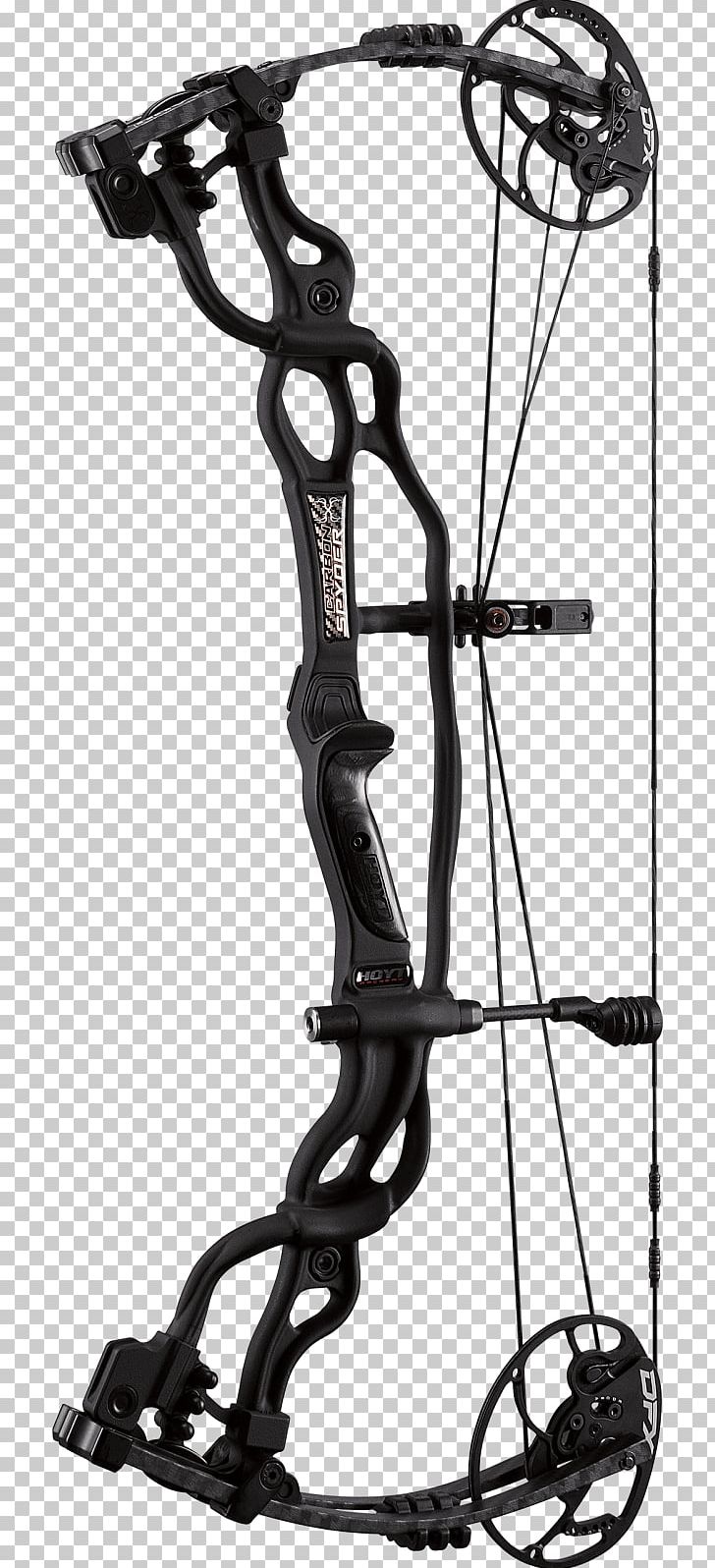 Hoyt Archery Bow And Arrow Carbon Hunting PNG, Clipart, Archery, Auto Part, Black, Black And White, Bow And Arrow Free PNG Download