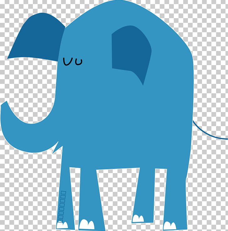 Elephant Blue PNG, Clipart, African Elephant, Blue, Computer Icons, Cuteness, Download Free PNG Download
