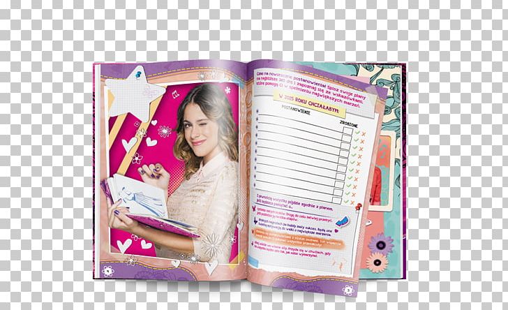 Agenda Scolaire 2014-2015 Diary Violetta PNG, Clipart, Diary, Empik, Others, Pink, Text Free PNG Download