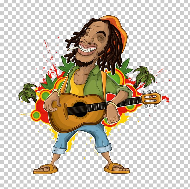 Rastafari Cartoon Reggae Illustration PNG, Clipart, Angry Man, Art, Business Man, Character, Drawing Free PNG Download
