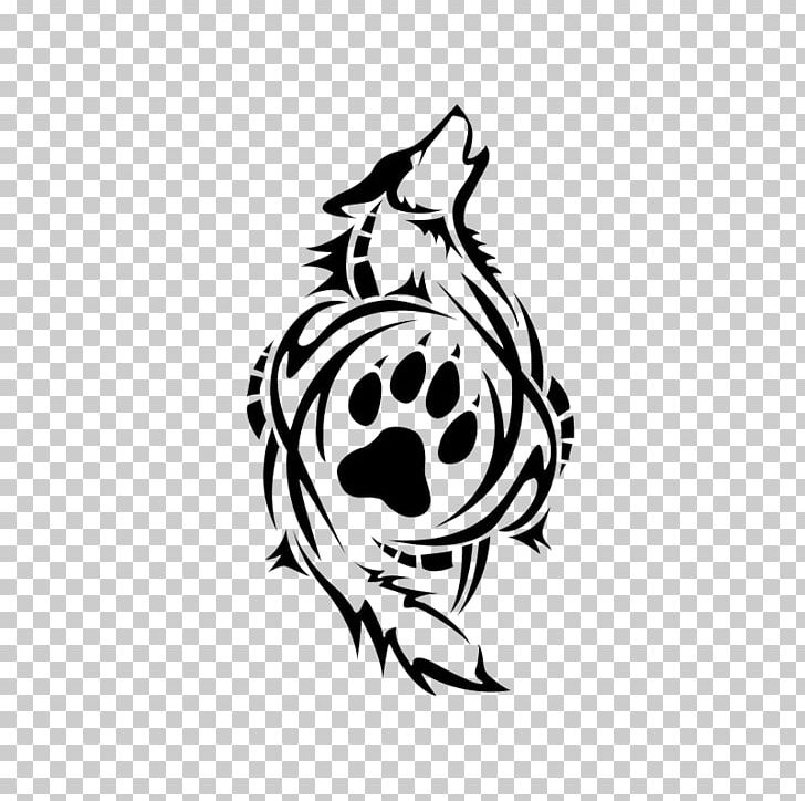 Gray Wolf Decal Tattoo Sticker PNG, Clipart, Big Cats, Black, Black And White, Carnivoran, Cat Like Mammal Free PNG Download