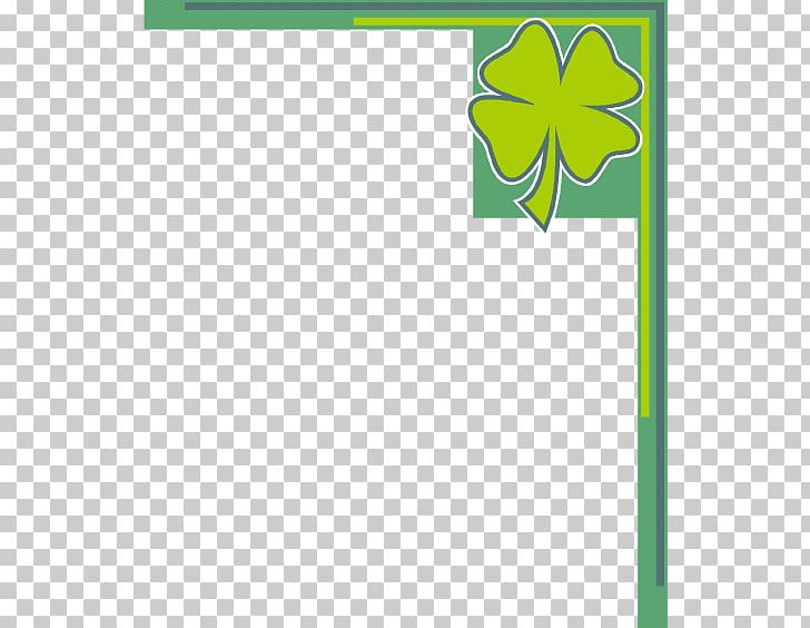 Green Clover PNG, Clipart, Angle, Area, Border, Border Frame, Border Vector Free PNG Download