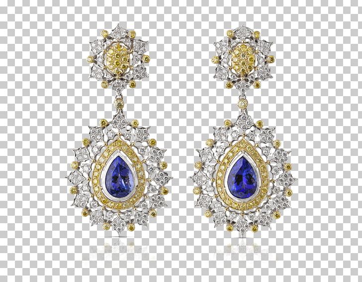 Earring Body Jewellery Sapphire Diamond PNG, Clipart, Body Jewellery, Body Jewelry, Diamond, Earring, Earrings Free PNG Download