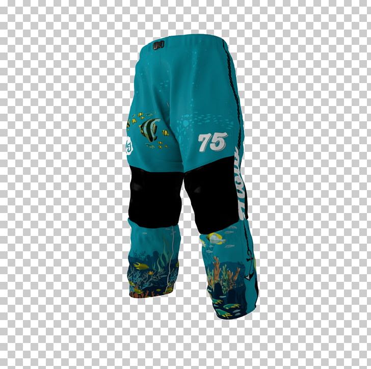 Hockey Protective Pants & Ski Shorts Turquoise PNG, Clipart, Aqua, Blue, Dye, Electric Blue, Florida Free PNG Download