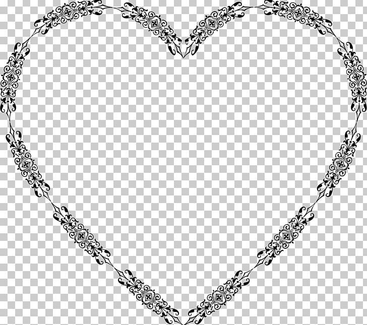 Heart Computer Icons PNG, Clipart, Black And White, Body Jewelry, Chain, Computer Icons, Heart Free PNG Download