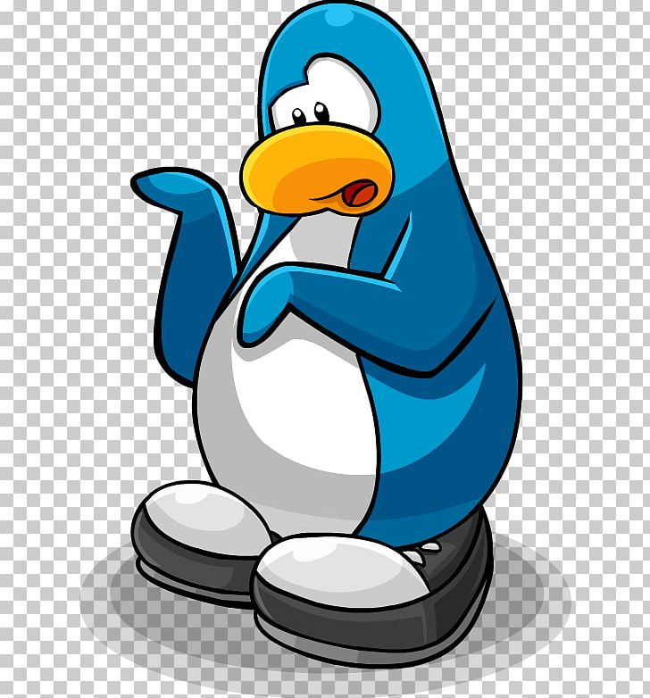 Club Penguin Little Penguin Blue Southern Rockhopper Penguin PNG, Clipart, Artwork, Beak, Bird, Blue, Clothing Free PNG Download