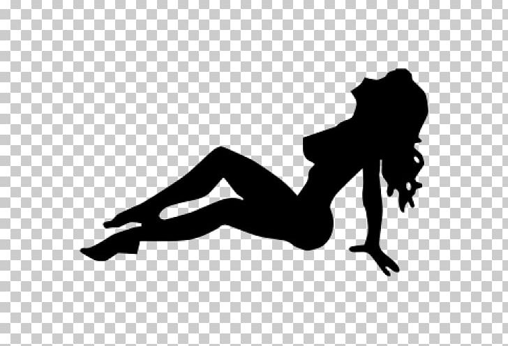 Silhouette Woman Drawing Female PNG, Clipart, Animals, Arm, Black, Black And White, Dancer Free PNG Download