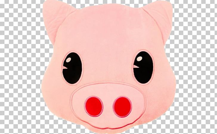Pig Cushion Emoji Stuffed Animals & Cuddly Toys PNG, Clipart, Animal, Animals, Brand, Child, Cushion Free PNG Download
