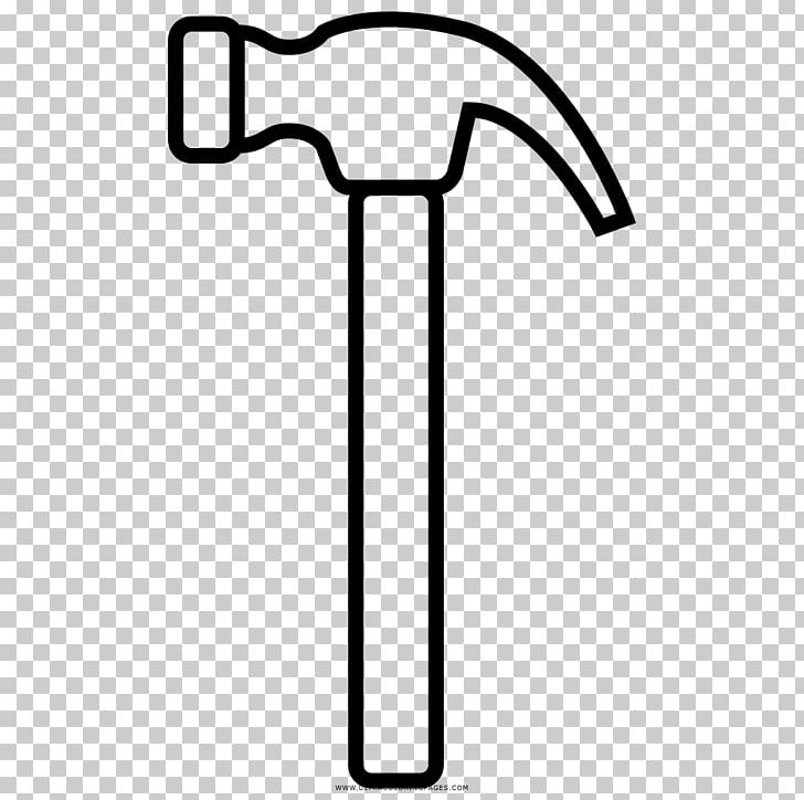 Drawing Hammer Coloring Book Line Art PNG, Clipart, Angle, Black And White, Coloring Book, Drawing, Hammer Free PNG Download