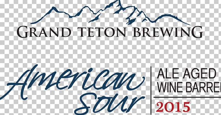 Logo Brand Grand Teton Brewing Company Handwriting Font PNG, Clipart, Area, Banner, Black And White, Blossom, Blue Free PNG Download