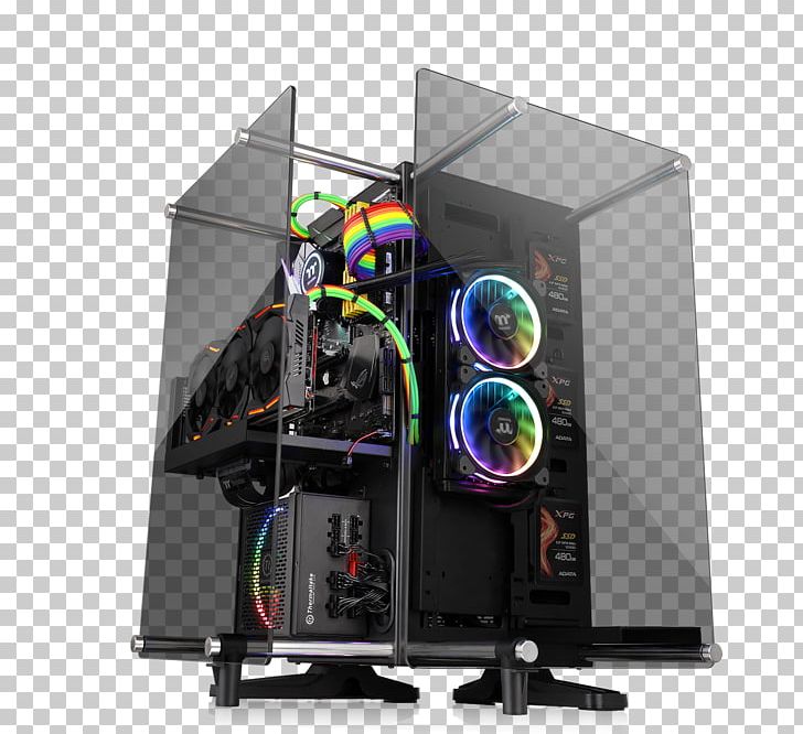 Computer Cases & Housings Thermaltake Toughened Glass ATX PNG, Clipart, Atx, Computer Cases Housings, Computer Cooling, Computer Monitors, Desktop Computers Free PNG Download