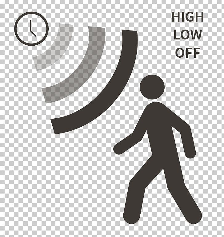 Pedestrian Motion Sensors Symbol Light PNG, Clipart, Black And White, Brand, Communication, Computer Icons, Diagram Free PNG Download