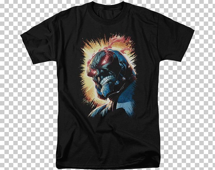 Darkseid T-shirt Superman Flash Justice League PNG, Clipart, Black, Brand, Clothing, Clothing Sizes, Comics Free PNG Download