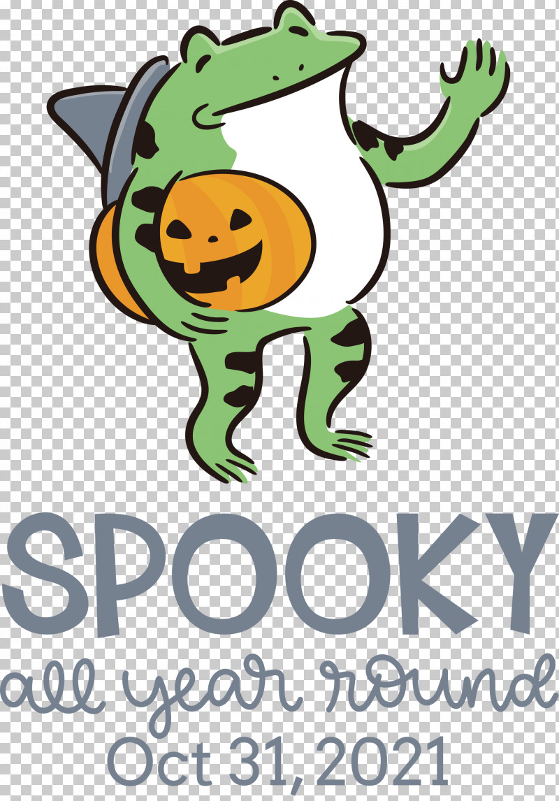 Spooky Halloween PNG, Clipart, Behavior, Frogs, Green, Halloween, Human Free PNG Download