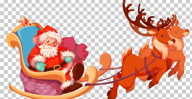 Christmas Ornament Reindeer Santa Claus PNG, Clipart, Art, Cartoon, Christmas, Christmas Decoration, Christmas Ornament Free PNG Download