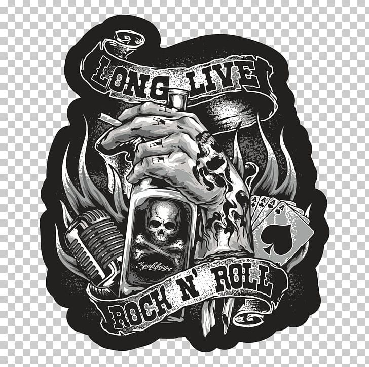 Sticker Car Rock And Roll Rock Music Rockabilly PNG, Clipart, Amazoncom, Black And White, Brand, Car, Car Tuning Free PNG Download