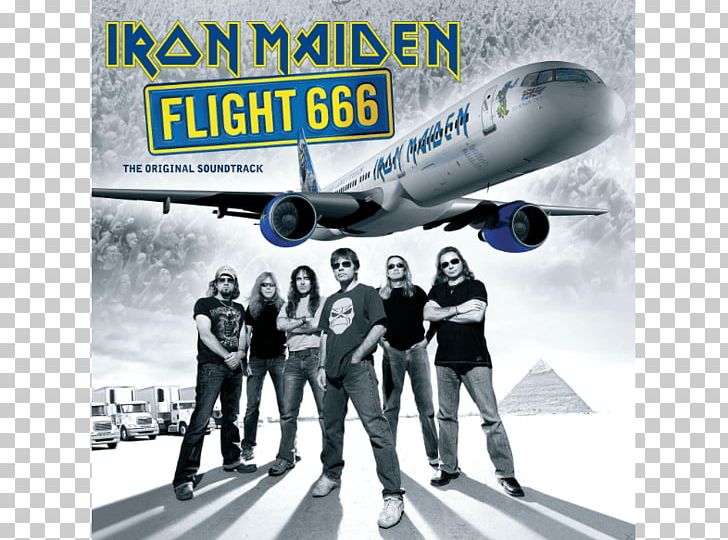 Iron Maiden Flight 666: The Original Soundtrack Album Heavy Metal PNG, Clipart, Advertising, Aerospace Engineering, Aircraft, Airline, Airplane Free PNG Download