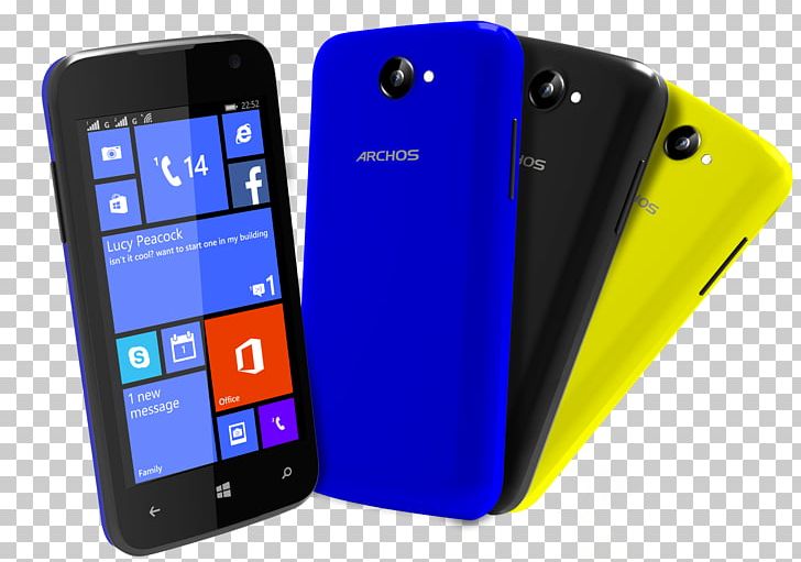 Feature Phone Smartphone Archos 40 Cesium Microsoft New Generation Mobile PNG, Clipart, Electric Blue, Electronic Device, Electronics, Gadget, Microsoft Free PNG Download