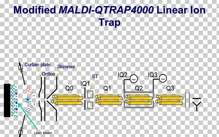 Quadrupole Ion Trap Mass Spectrometry Quadrupole Mass Analyzer Linear Ion Trap PNG, Clipart, Angle, Area, Blue, Brand, Diagram Free PNG Download