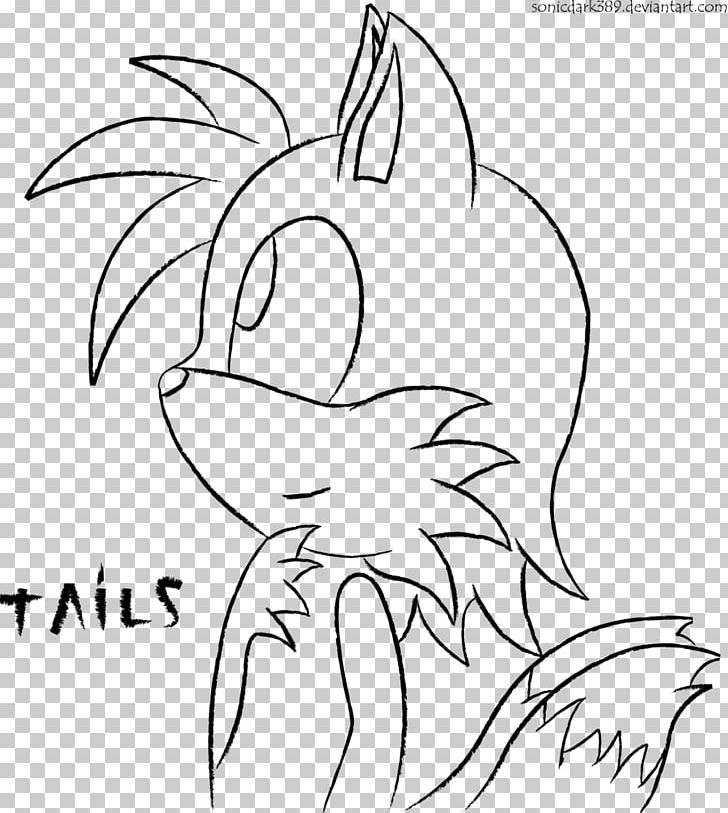 Tails Line Art Drawing Sketch PNG, Clipart, Artwork, Black, Black And White, Cartoon, Character Free PNG Download
