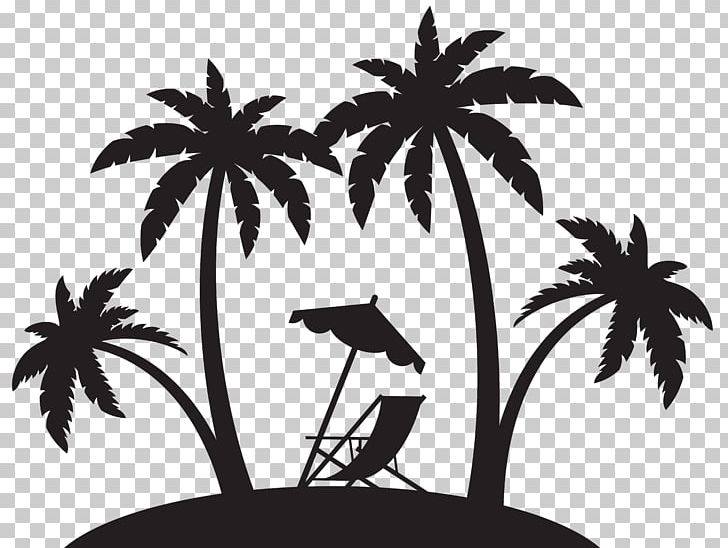 Shore Beach Silhouette PNG, Clipart, Adirondack Chair, Arecales, Art, Beach, Black And White Free PNG Download