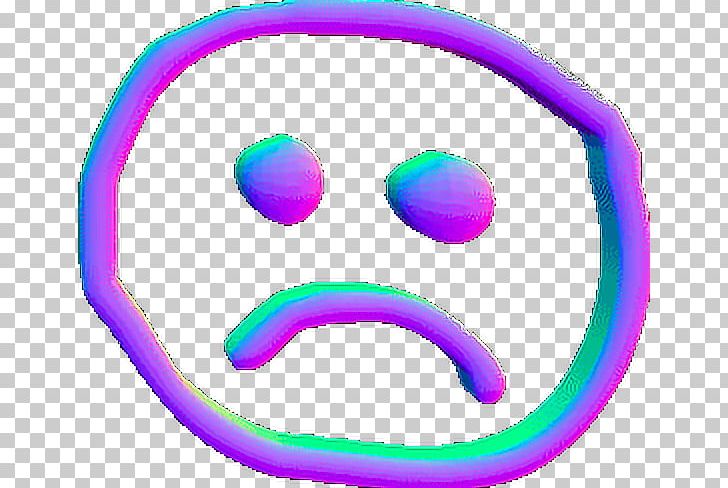 Sadness Face Vaporwave Sticker PNG, Clipart, Circle, Computer Icons, Crying, Desktop Wallpaper, Emoji Free PNG Download