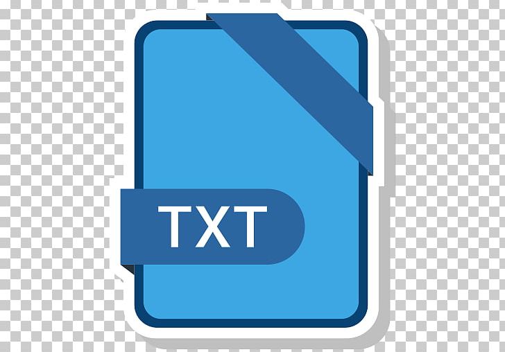 Text File Plain Text Filename Extension PNG, Clipart, Angle, Area, Audio Video Interleave, Blue, Brand Free PNG Download
