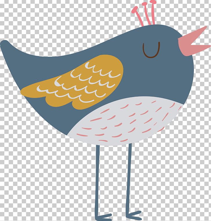 Bird Cartoon Drawing Singing PNG, Clipart, Beak, Bird, Bird Cage, Birds, Bird Vector Free PNG Download
