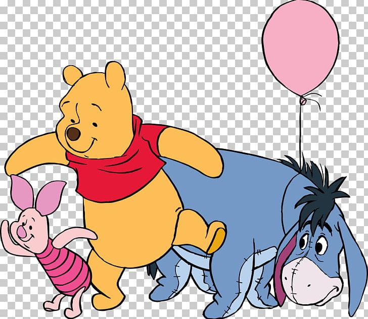 Eeyore Winnie The Pooh Piglet Tigger Rabbit PNG, Clipart, Area, Art, Artwork, Carnivoran, Cartoon Free PNG Download