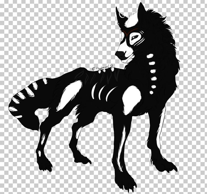 Canidae Mustang Legendary Creature Dog PNG, Clipart, Black, Black And White, Carnivoran, Creature, Dog Free PNG Download