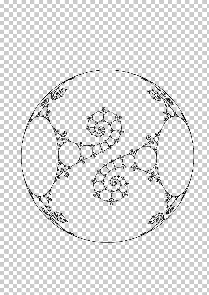 Hyperbolic Geometry Circle Isometry Pattern PNG, Clipart, Area, Black And White, Circle, Discrete Group, Drawing Free PNG Download