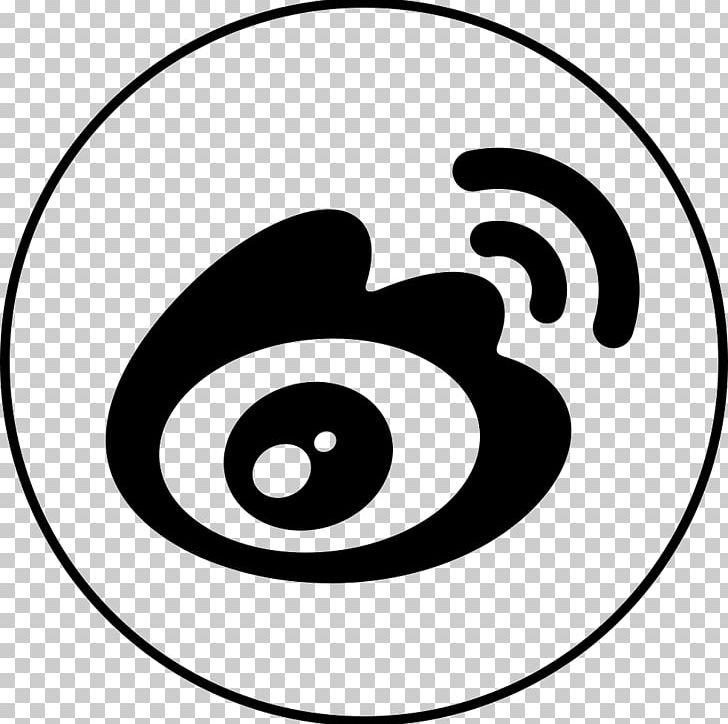 Sina Weibo Computer Icons WeChat Tencent QQ Sina Corp PNG, Clipart, Area, Black, Black And White, Circle, Computer Icons Free PNG Download