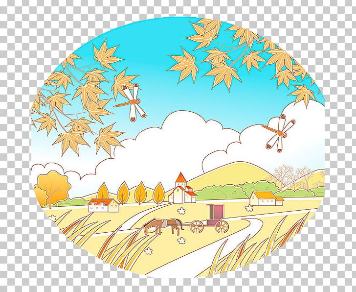 Cartoon Illustration PNG, Clipart, Art, Beautiful, Border, Branch, Carriage Free PNG Download