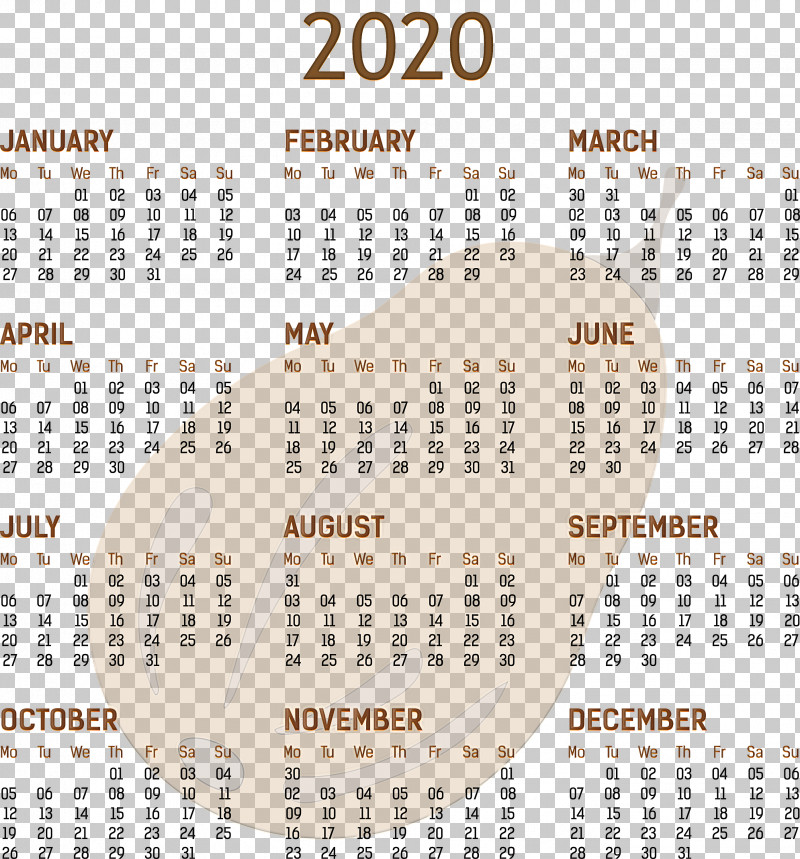 2020 Yearly Calendar Printable 2020 Yearly Calendar Template Full Year Calendar 2020 PNG, Clipart, 365day Calendar, 2020 Yearly Calendar, Annual Calendar, Calendar, Calendar Date Free PNG Download