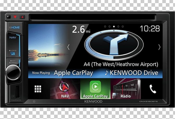 Kenwood DNX5160BTS Vehicle Audio Kenwood Corporation ISO 7736 CarPlay PNG, Clipart, Apple, Bluetooth, Carplay, Display Device, Electronics Free PNG Download