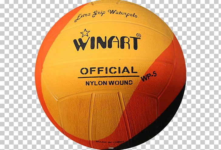 Water Polo Ball Orange Yellow PNG, Clipart, Ball, Black, Brand, Football, Orange Free PNG Download