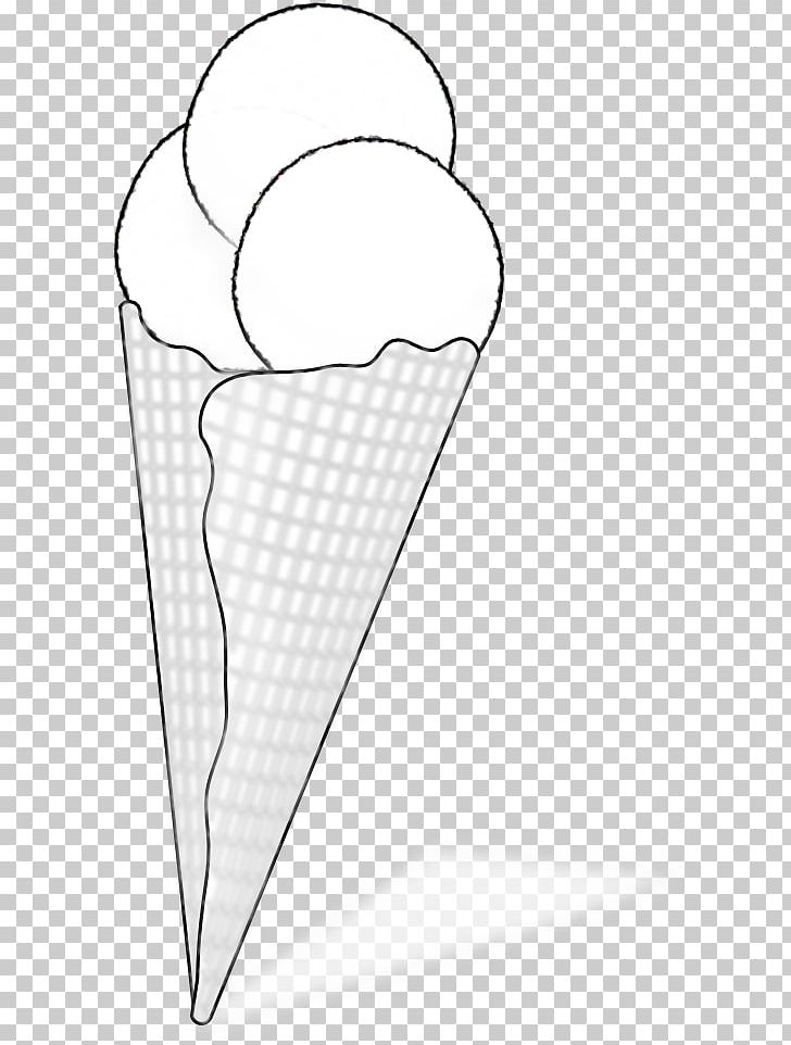 Ice Cream Cones White PNG, Clipart, Angle, Area, Black, Black And White, Cone Free PNG Download
