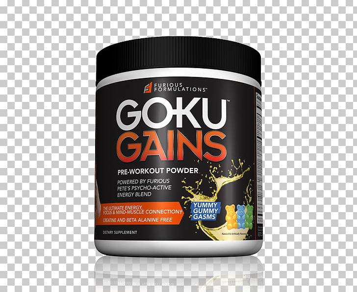 Goku Pre-workout Exercise Physical Fitness Bodybuilding Supplement PNG, Clipart, Amino Acid, Bodybuilding Supplement, Brand, Dragon Ball Z, Exercise Free PNG Download