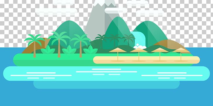 Island Euclidean PNG, Clipart, Adobe Illustrator, Beach, Coconut Trees, Floating Island, Grass Free PNG Download