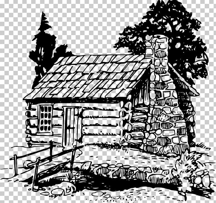 Log Cabin Coloring Book Drawing Cottage House PNG, Clipart, Adult, Art, Artwork, Black And White, Book Free PNG Download
