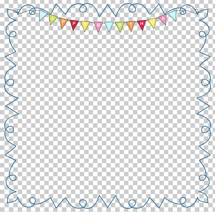 Birthday Frames Desktop PNG, Clipart, Angle, Area, Birthday, Birthday Card, Blue Free PNG Download