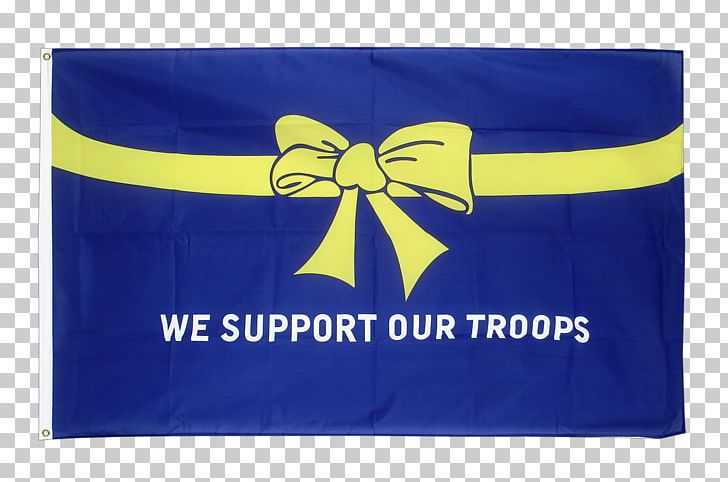 Flag Of The United States Flag Of The United States Support Our Troops Yellow Ribbon PNG, Clipart, Banner, Blue, Brand, Electric Blue, Fahne Free PNG Download