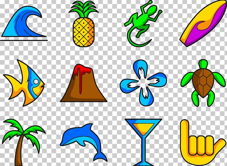 Hawaii Symbol Surfing Icon PNG, Clipart, Artwork, Beach, Beaches, Beach Party, Beach Tourism Free PNG Download