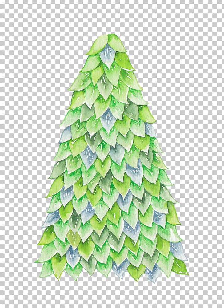 Christmas Tree Watercolor Painting Illustration PNG, Clipart, Christmas, Christmas Decoration, Christmas Frame, Christmas Lights, Christmas Ornament Free PNG Download