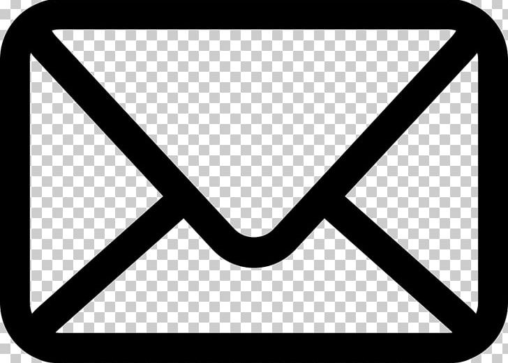 Email Computer Icons Graphics Symbol PNG, Clipart, Angle, Area, Black, Black And White, Bounce Address Free PNG Download