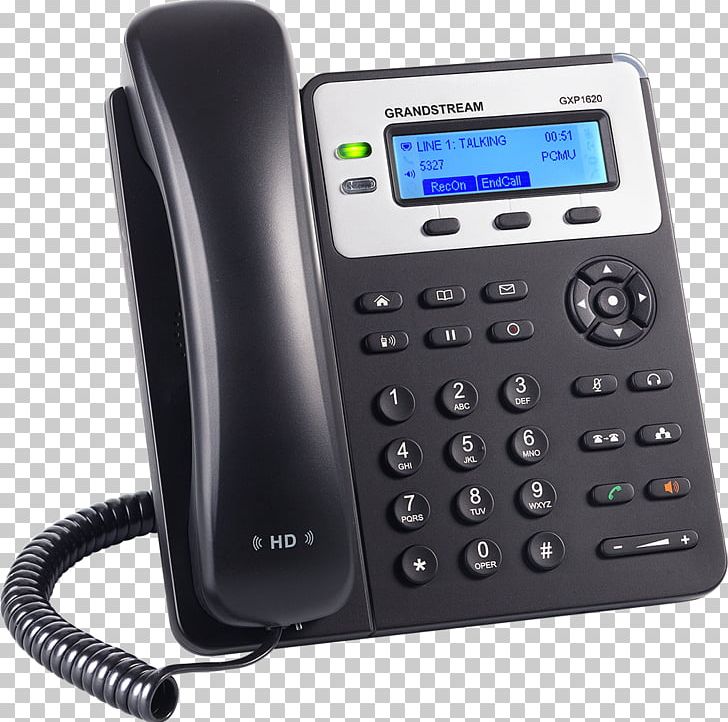 Grandstream Networks VoIP Phone Voice Over IP Telephone Home & Business Phones PNG, Clipart, Answering Machine, Business, Business Telephone System, Caller Id, Corded Phone Free PNG Download
